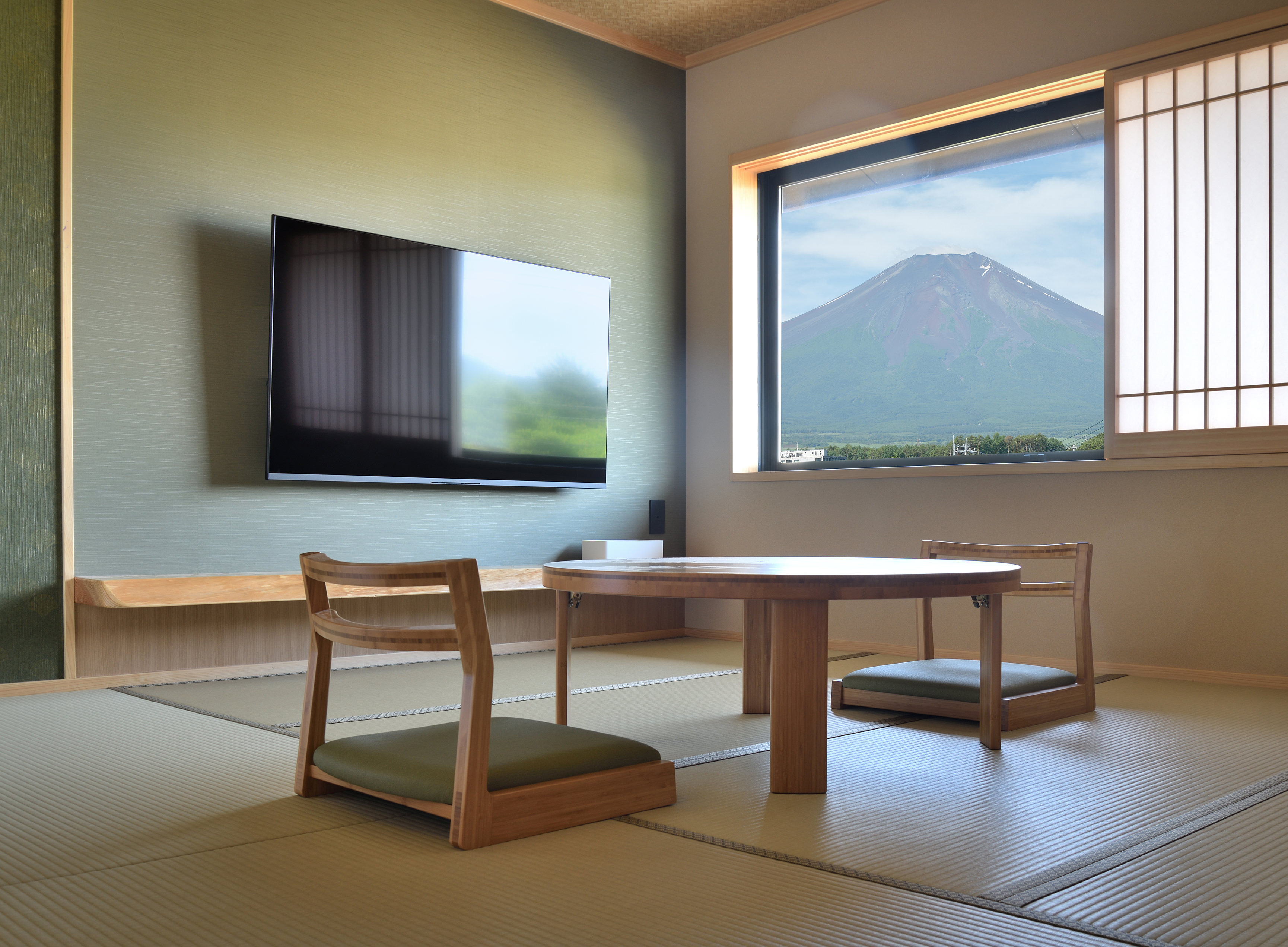 別邸月見－リビング