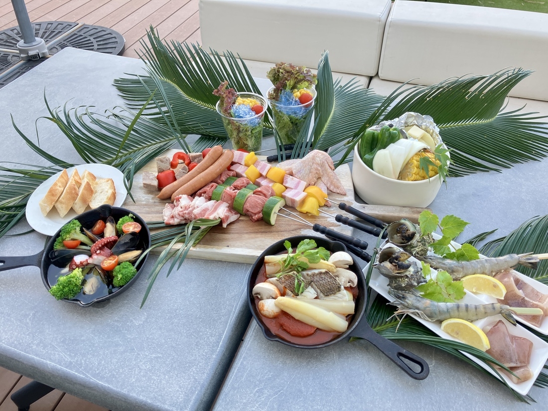【夕食BBQ付】一棟貸切｜瀬戸内海を丸ごと貸し切る海辺の特等席｜全7室・最大23名・1日1組限定