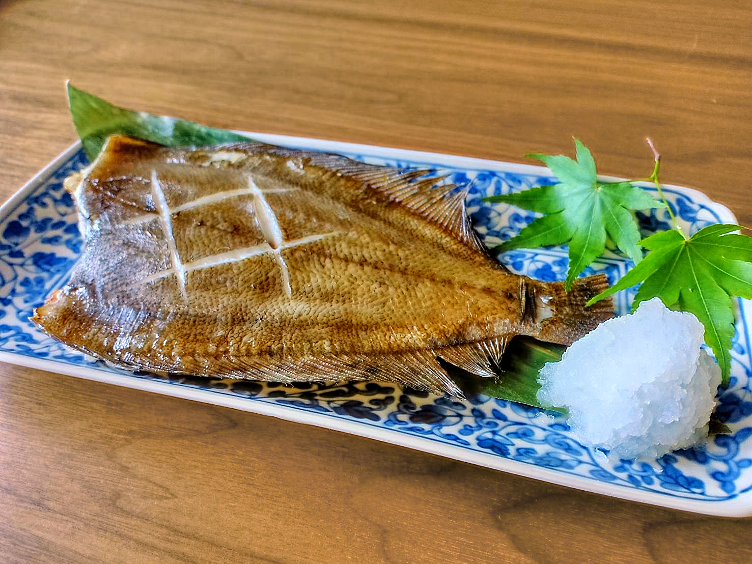 朝食焼き魚