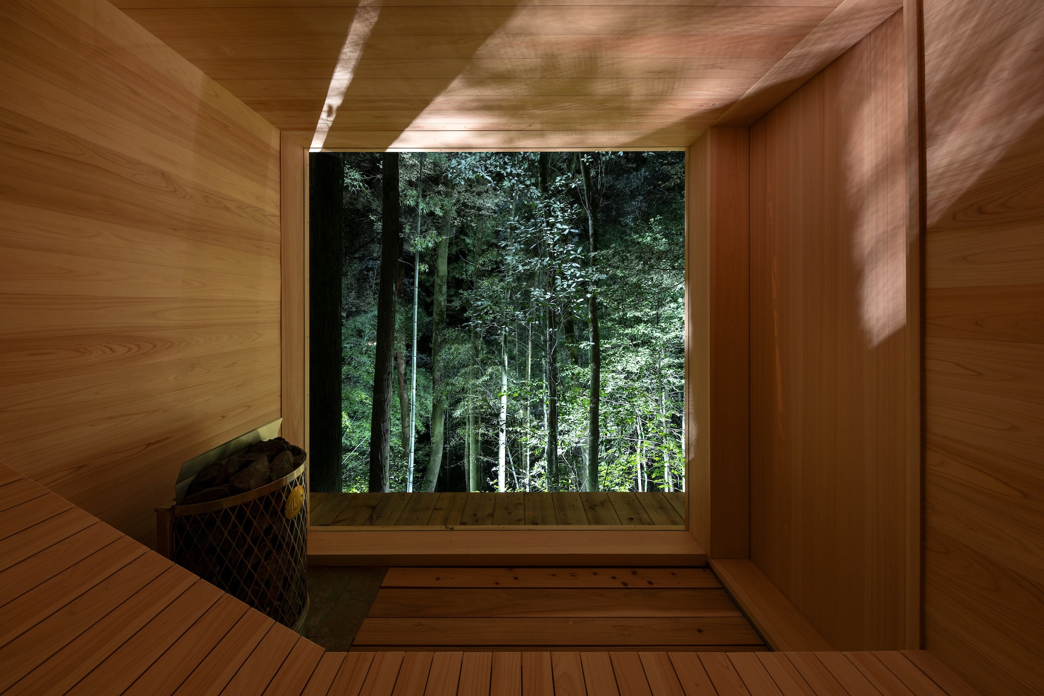 カガミノサウナ　夜