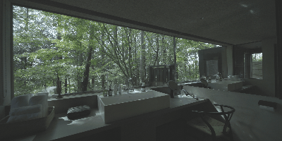 客室：樹　パウダールーム