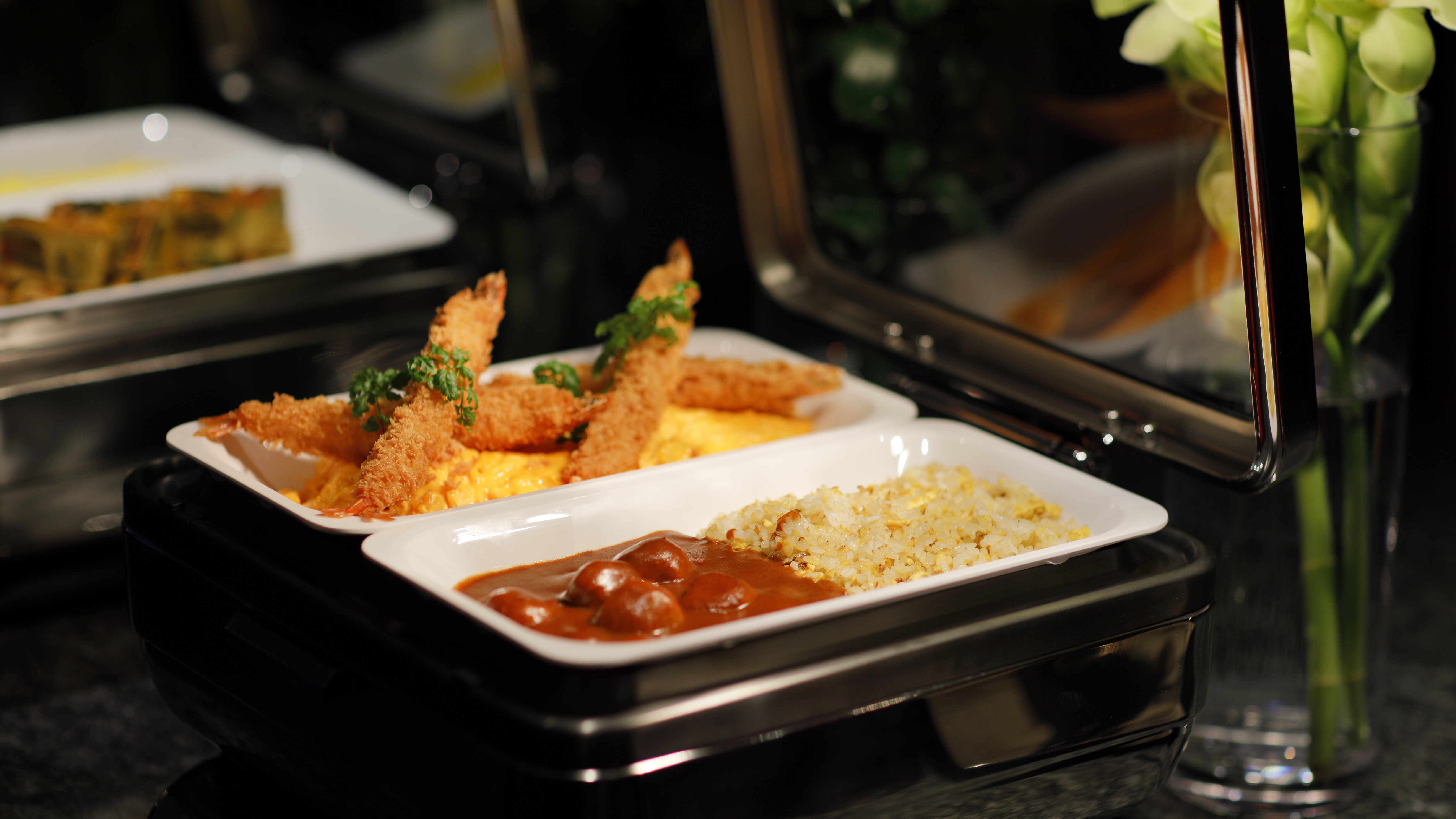 【朝食ブッフェ】金沢カレーやハントンライスに続く、話題の金沢グルメ「ベーキライス」です。