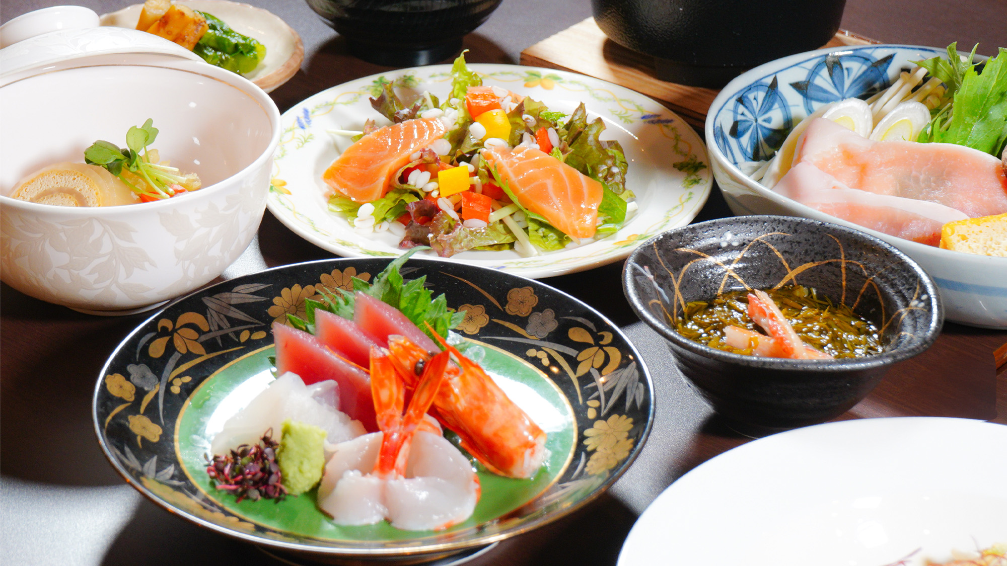 ■夕食メニュー一例