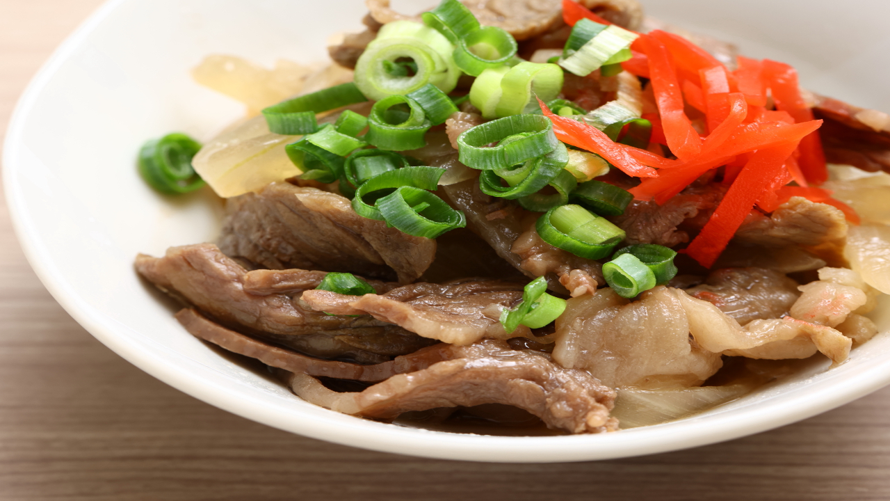 ■朝食バイキング『岡山県産　牛鍋』