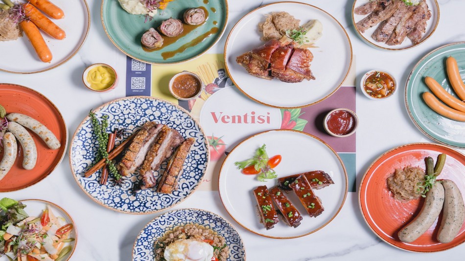 レストラン「Ventisi」24階