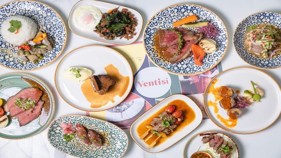 レストラン「Ventisi」24階