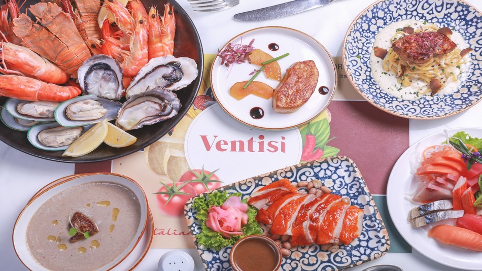 レストラン「Ventisi」24階