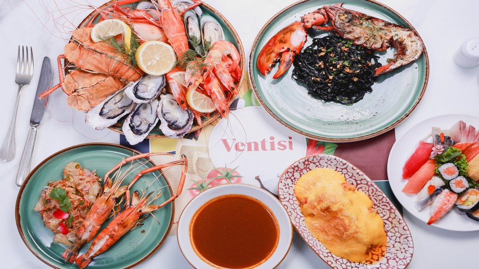 レストラン「Ventisi」24階