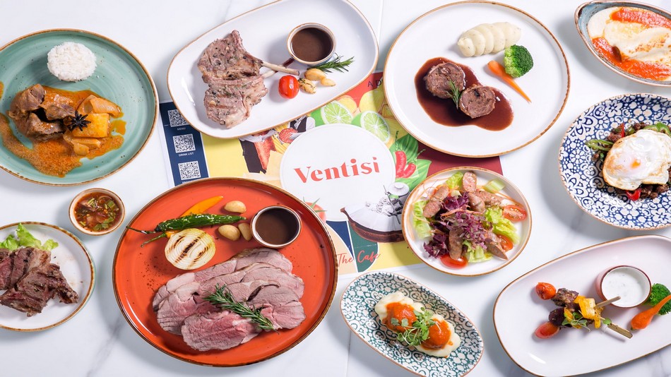 レストラン「Ventisi」24階