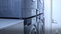 長期滞在に便利な洗濯機&乾燥機