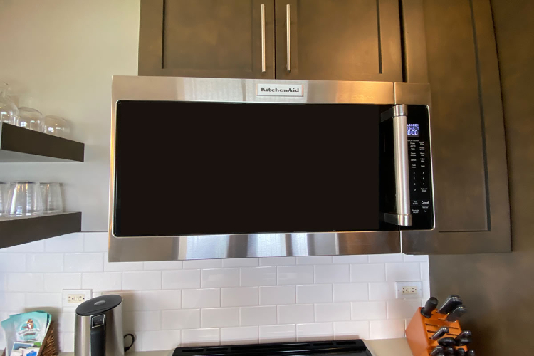 キッチン 電子レンジ 一例