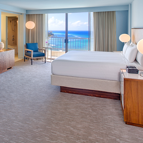 オーシャンフロント キングベッド1台 一例