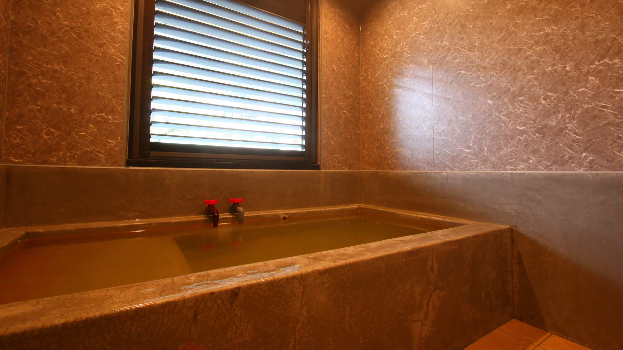 新館　特別室（内湯も源泉かけ流しで温泉が楽しめます）