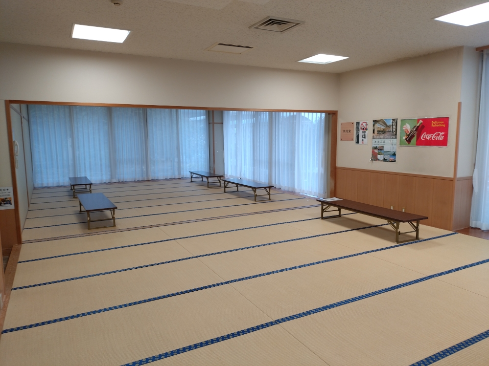 癒しの湯　畳の休憩所