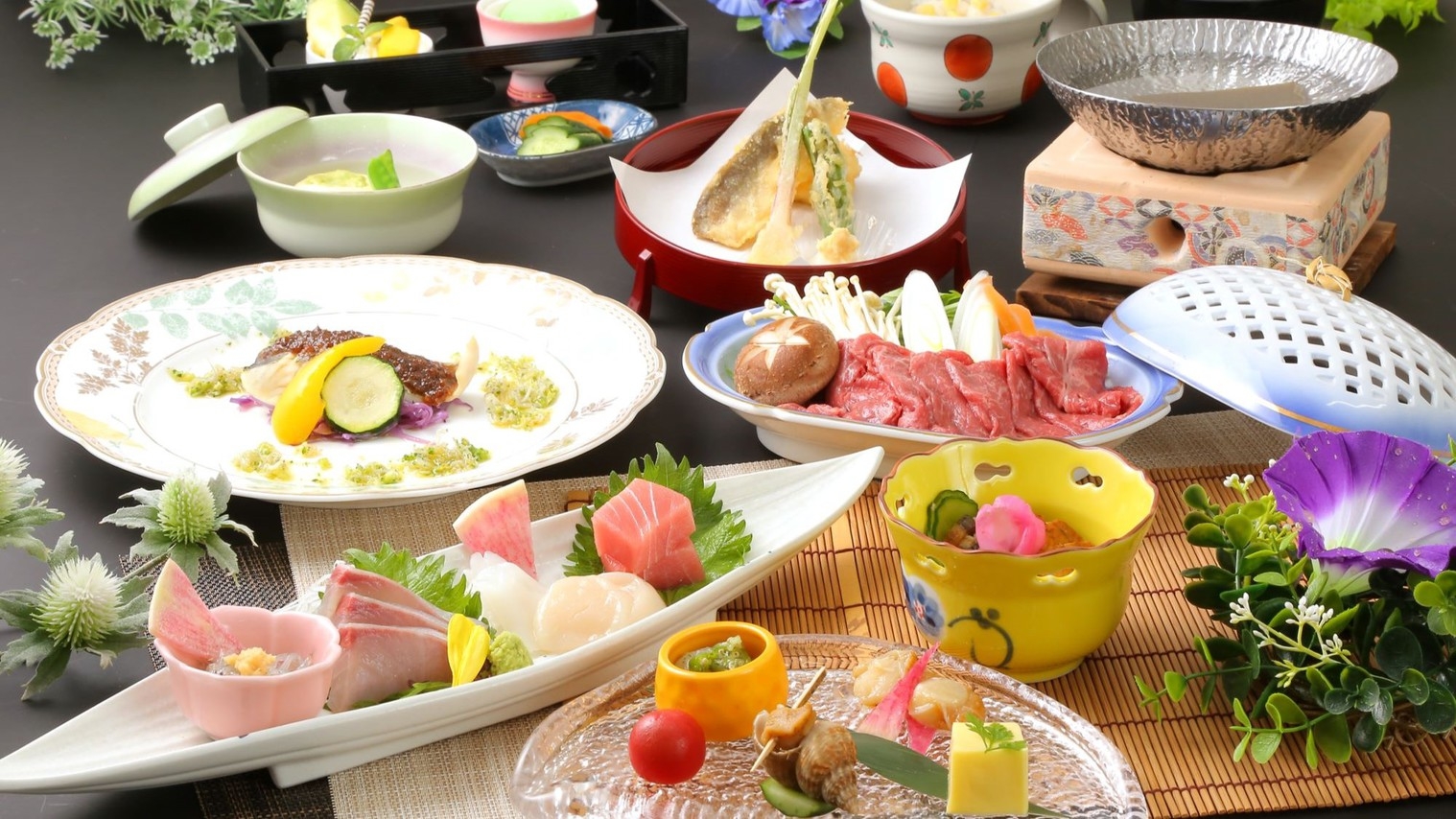 【期間限定】お盆休みは『久慈サンピア日立』へ！＜夕食時飲み放題付き＞プレミアムコース《金波》1泊2食