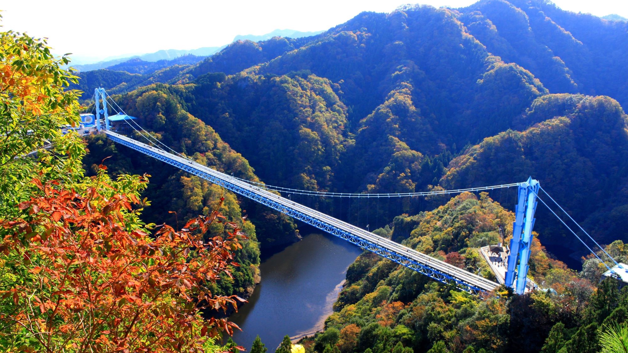 【久慈サンピア日立】周辺の観光◆竜神大吊橋