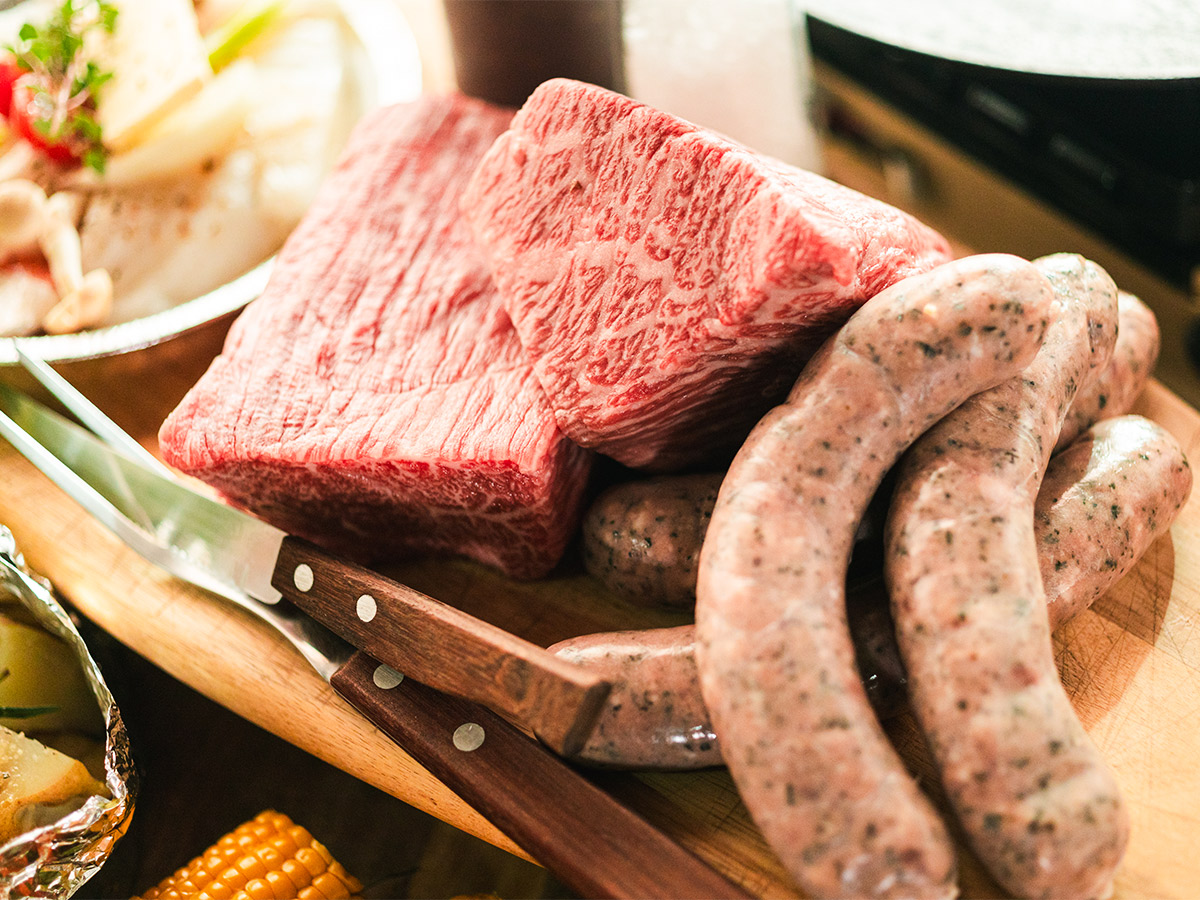 1泊2食付き・夕食グランピングBBQコース