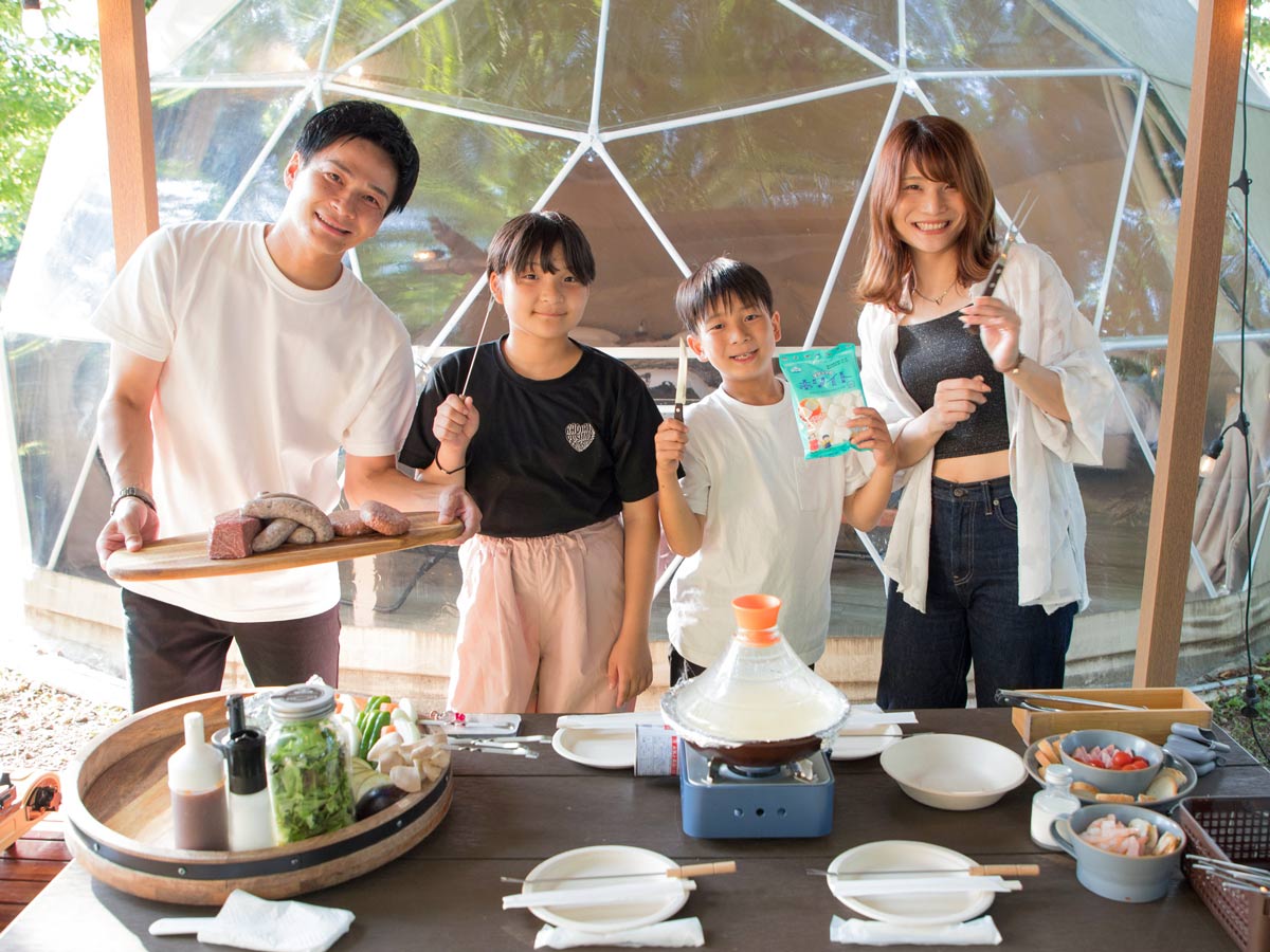 グランピングBBQ