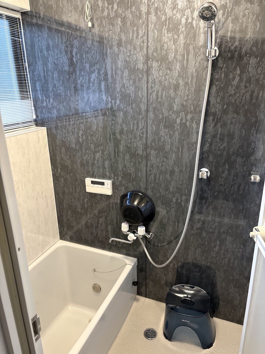 ミスト付きシャワー