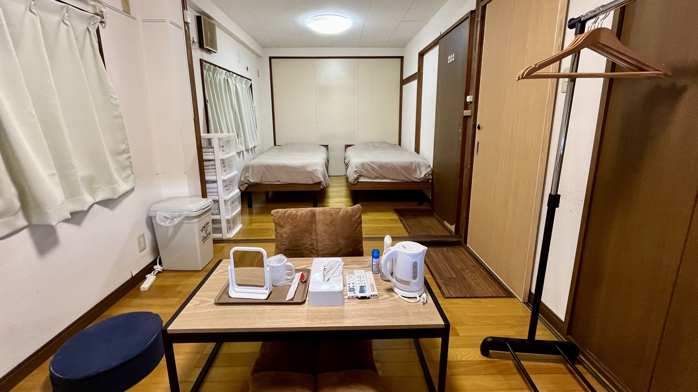 【禁煙　別館】2F／1名〜3名※共用浴室・ランドリー