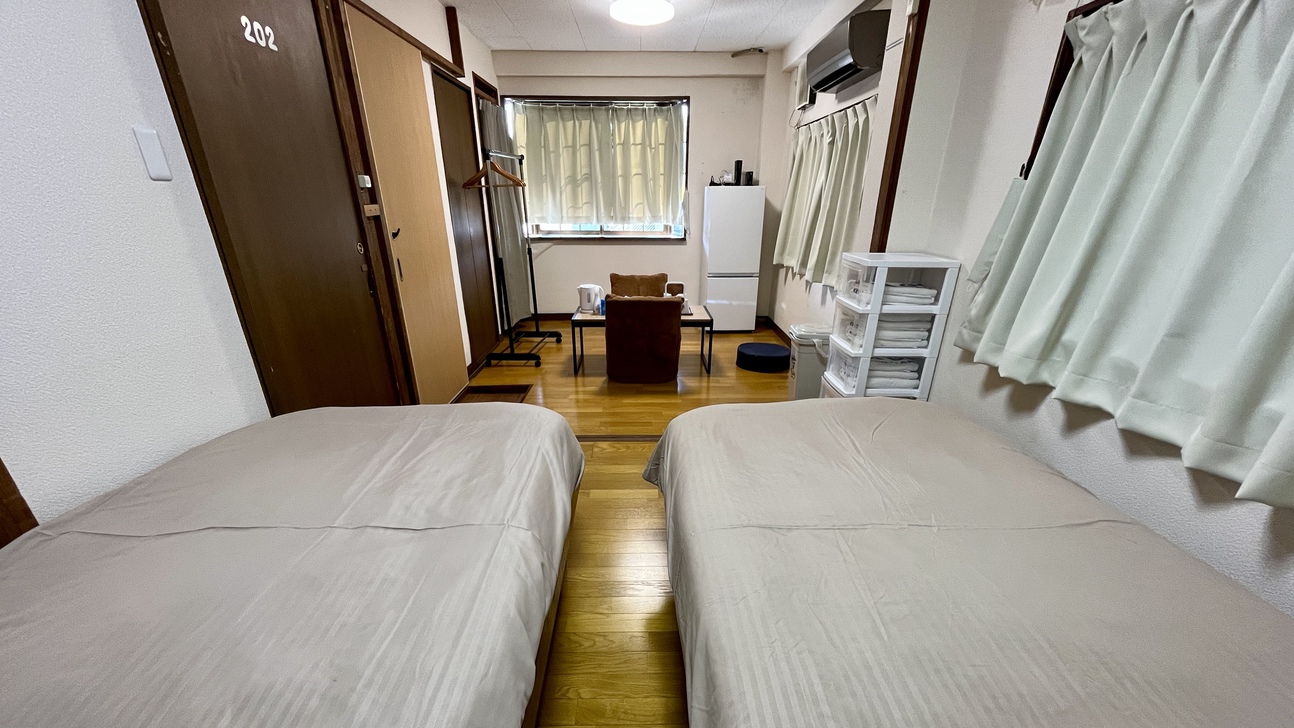 【禁煙】【別館】2F 1名～3名　ベッドルーム