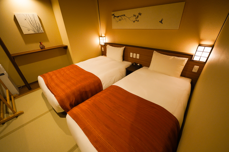 癒庵＜YUAN＞ラグジュアリーツイン／渓谷側