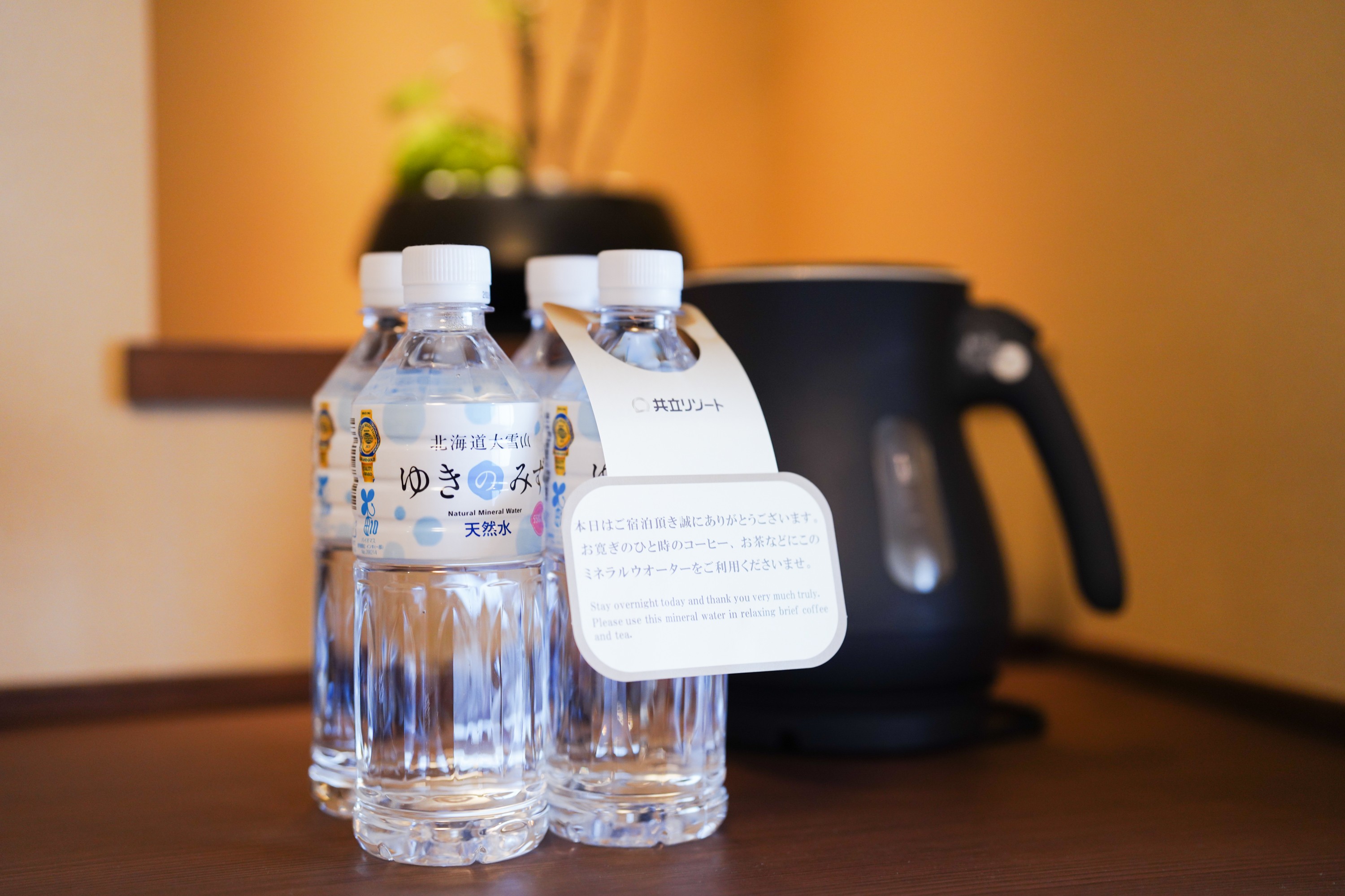 【客室設備】水・電気ケトル