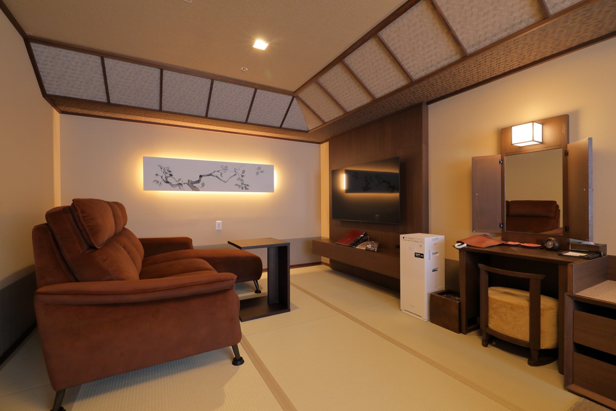 【癒庵＜YUAN＞ラグジュアリーツイン】渓谷側