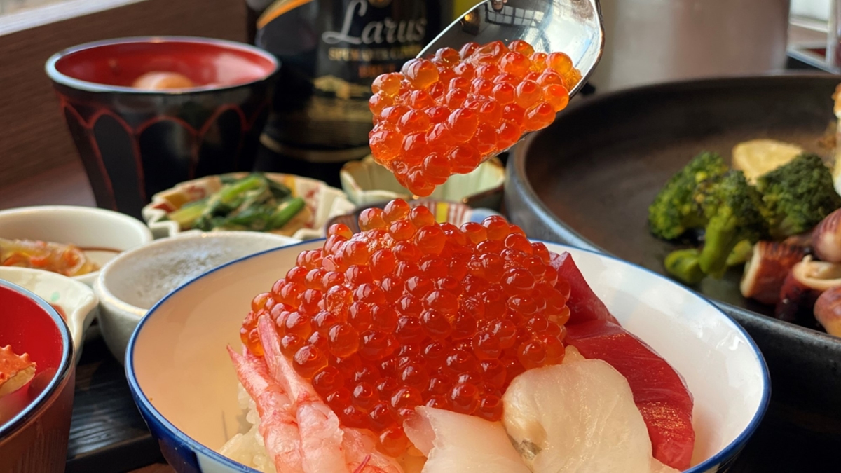 ラビスタ函館ベイANNEXの朝食のいくら