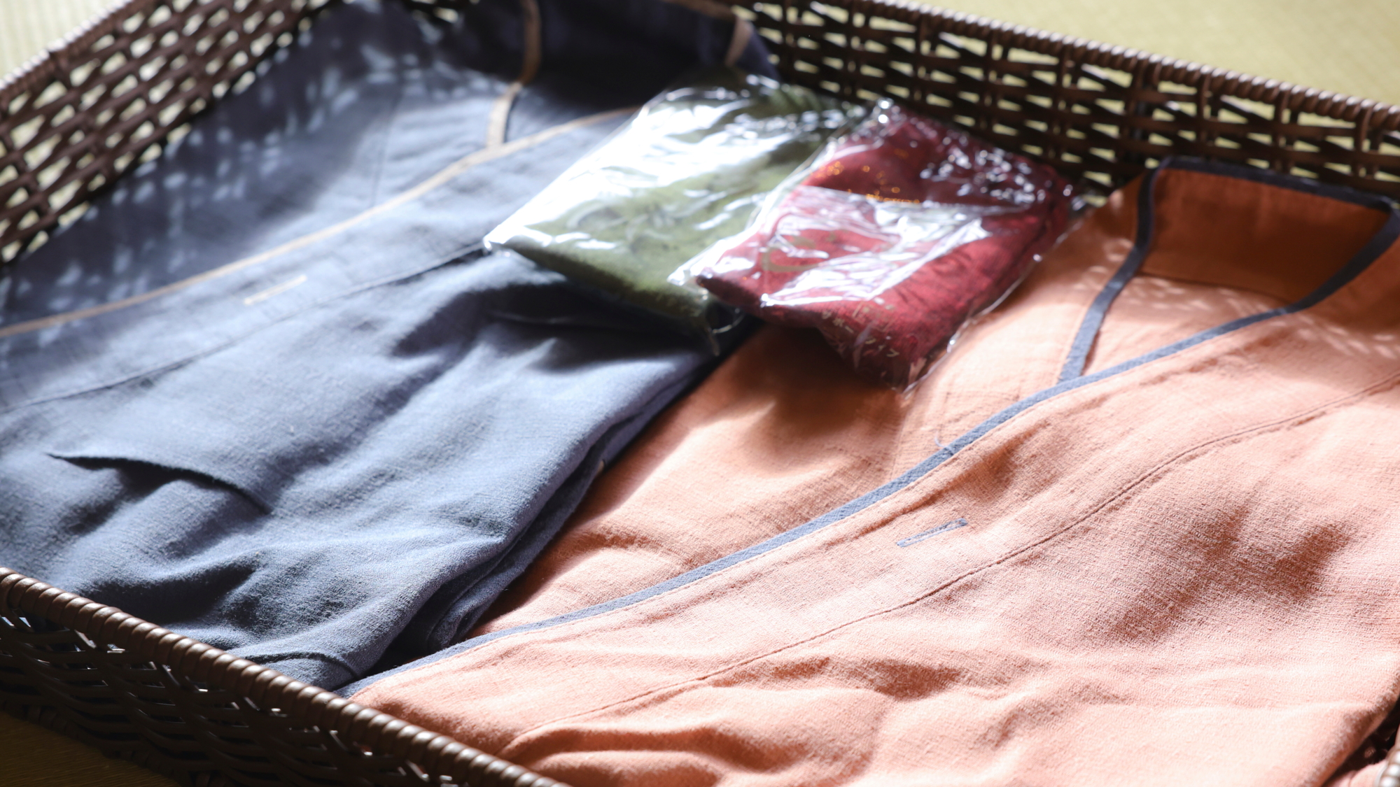 ■ホテル　お部屋着（作務衣）