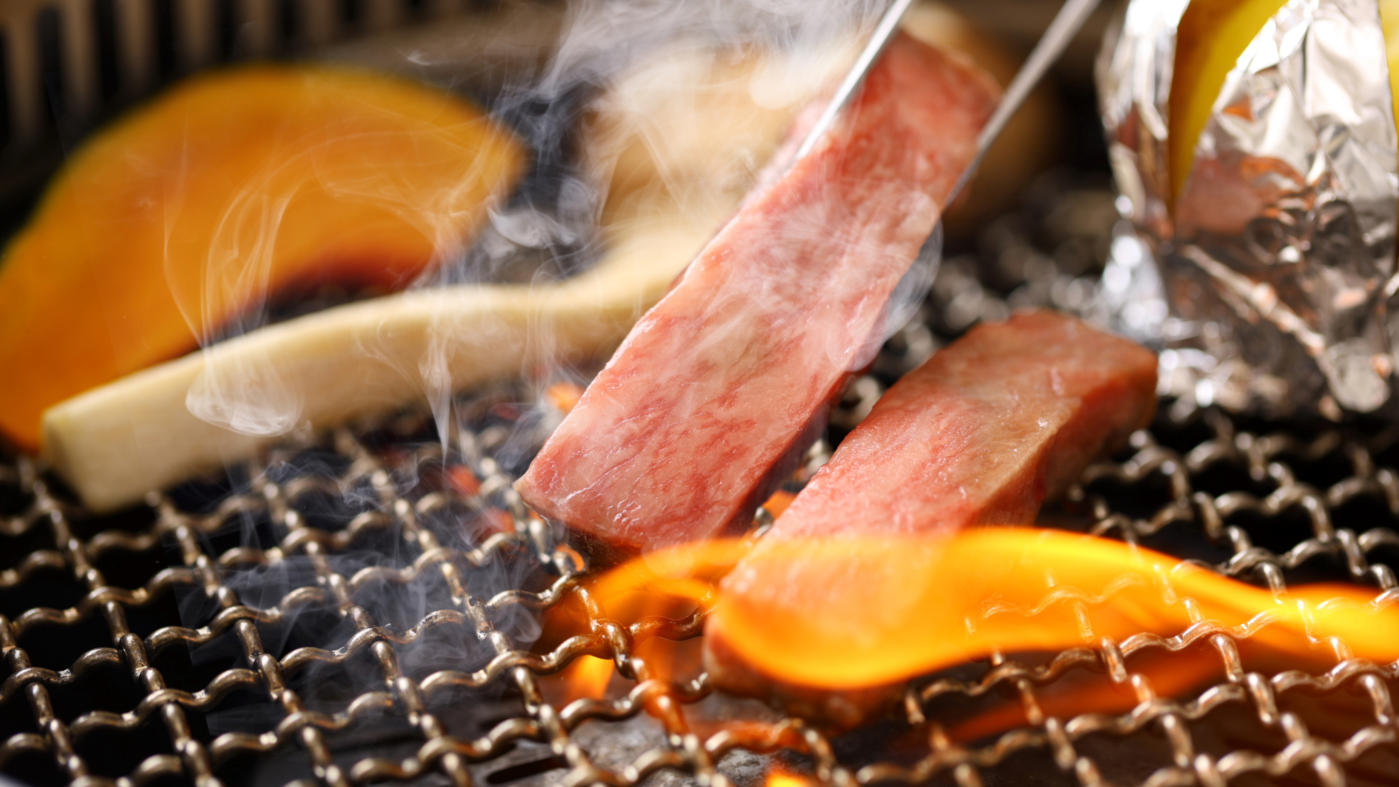 ■ホテルのご夕食　焼肉会席　イメージ