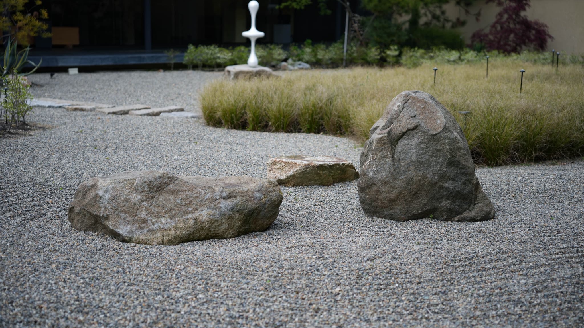 ろ霞庭園の庭石