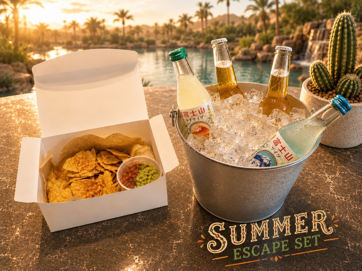 【SUMMER ESCAPE】お好きなコールドドリンク＆ガソリンチケット付プラン（朝食付）