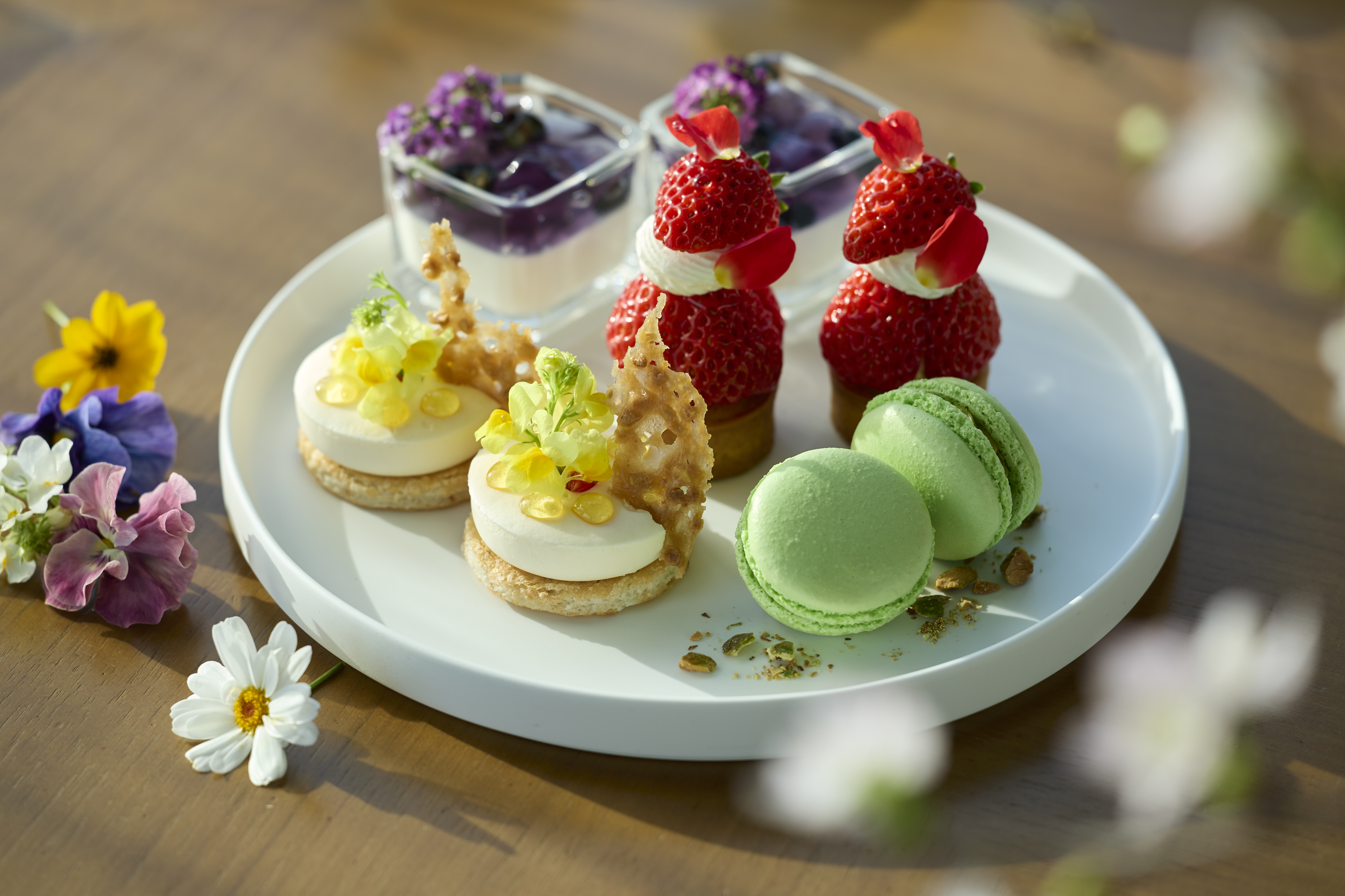 スプリングフラワーアフタヌーンティー