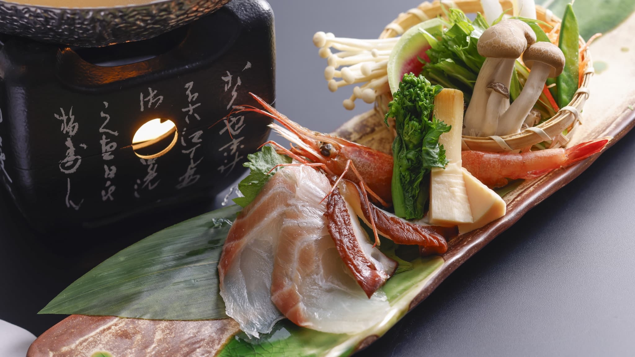 【春・特選懐石】食材の宝庫・丹後の春の味覚を贅沢に堪能！