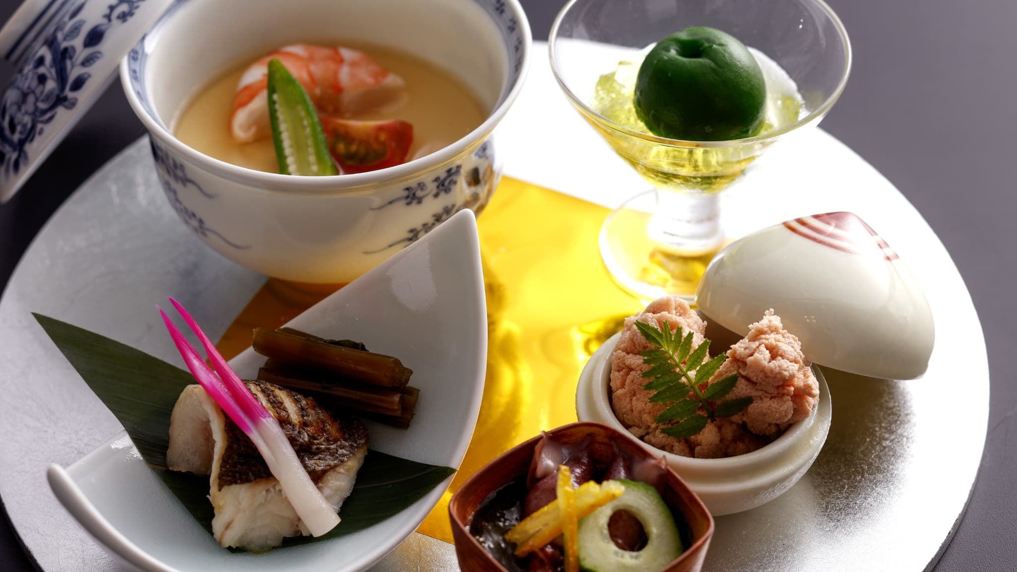 【スタンダード懐石】食材の宝庫・丹後の味覚を味わう！