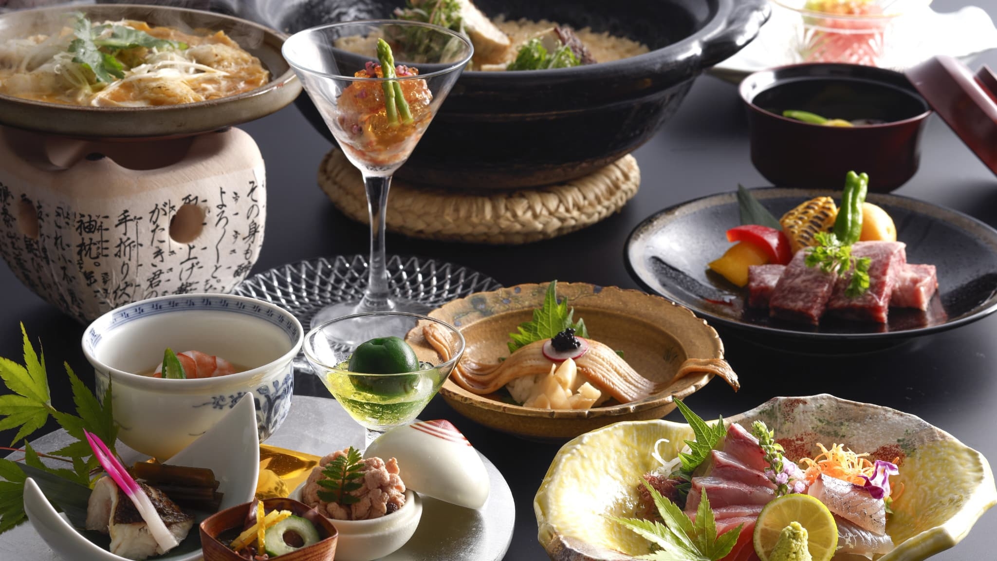 【スタンダード懐石】食材の宝庫・丹後の味覚を味わう！