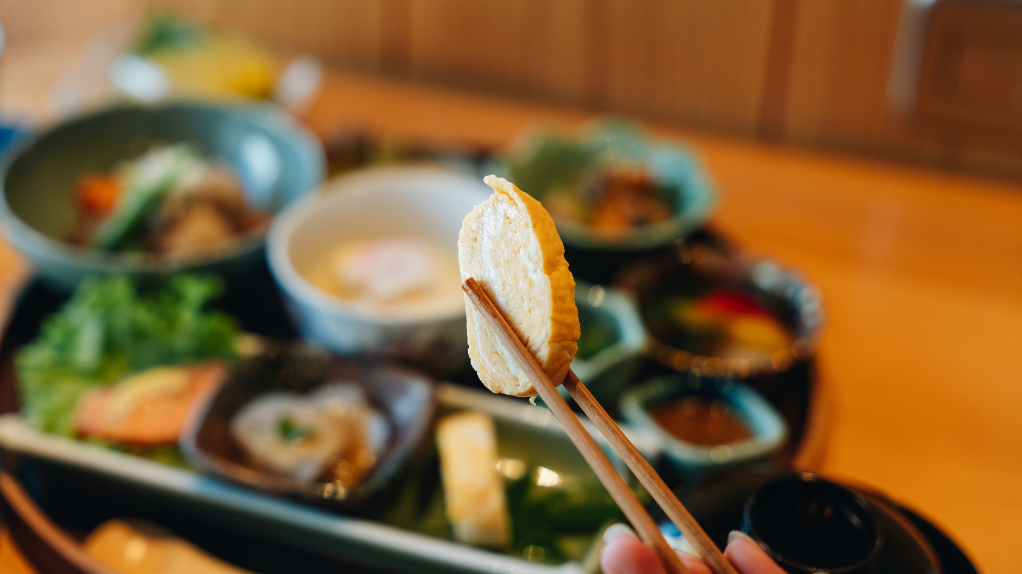 【朝食】八女地域の食材を豊富に使用した健康的な和朝食