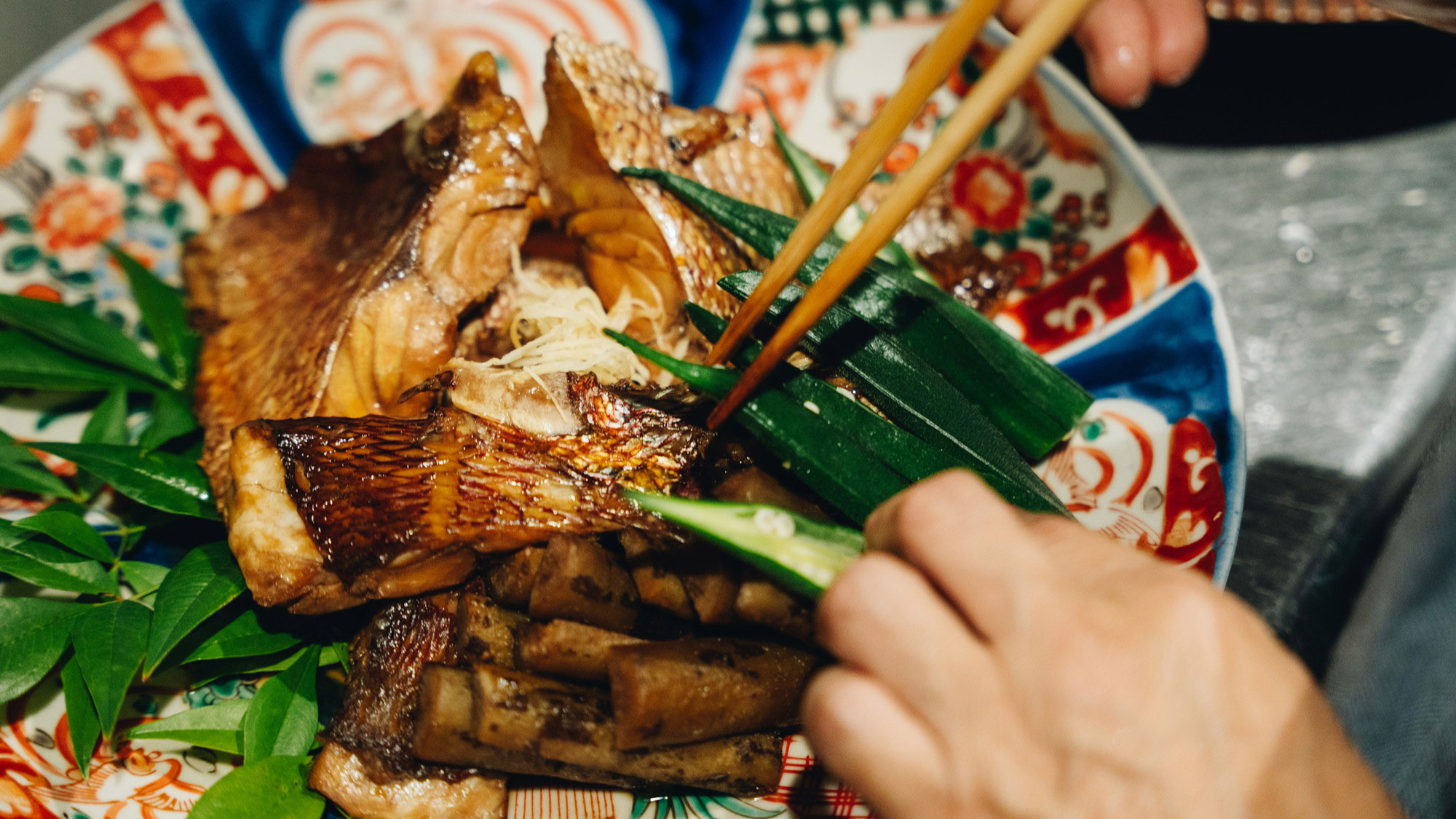 【夕食】八女の旬の食材を使い、一つ一つ丁寧に仕上げていきます