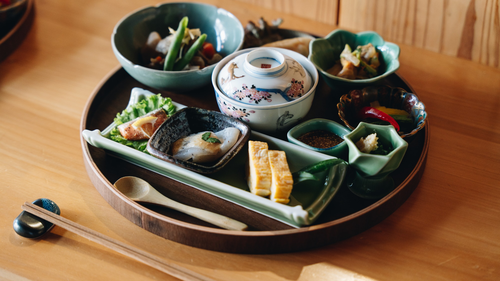 【朝食】八女の暮らしの知恵が詰まった朝食時間をお楽しみください