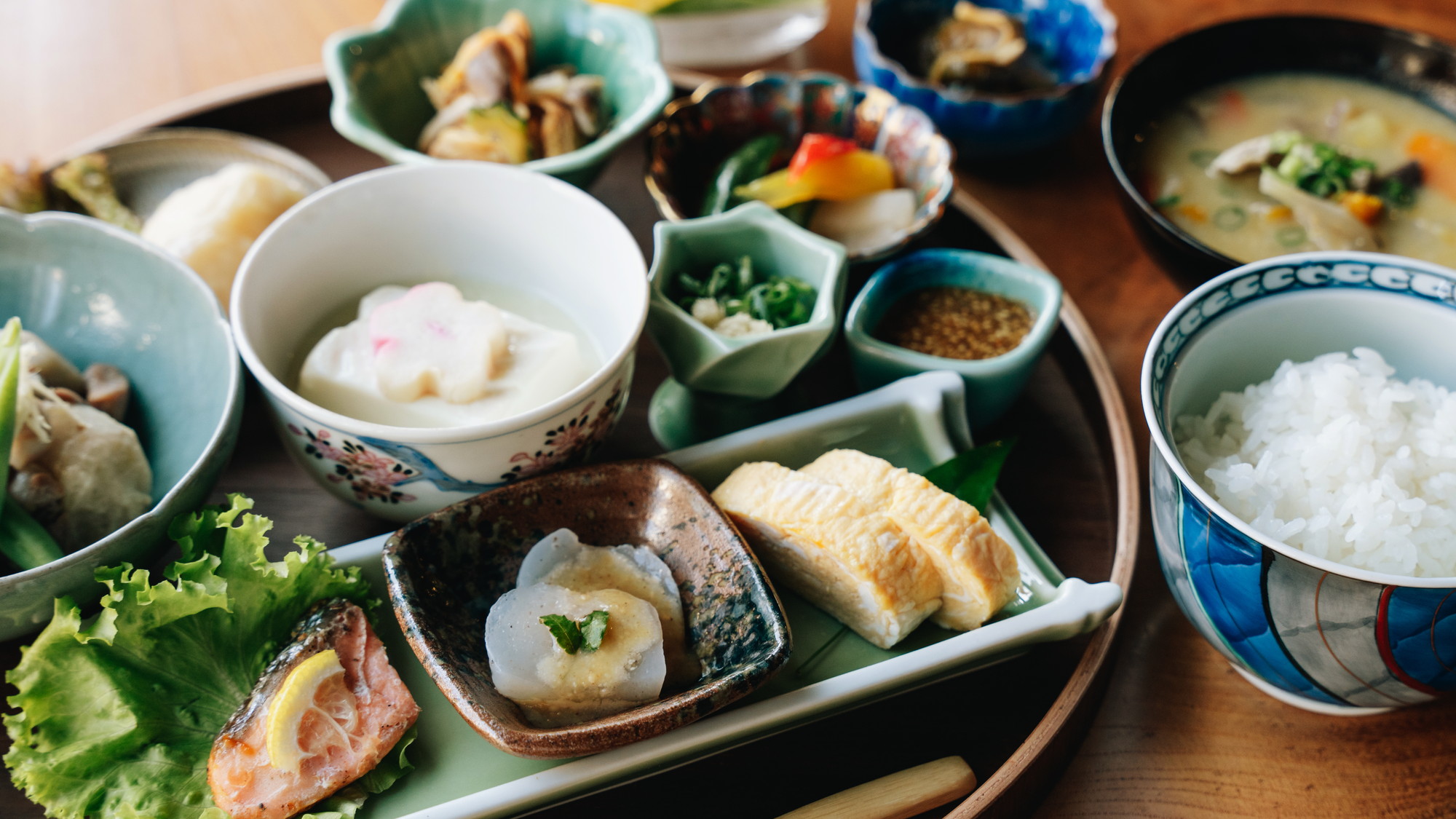 【朝食】はじめて食べる八女地域ならではの伝統食をご賞味ください