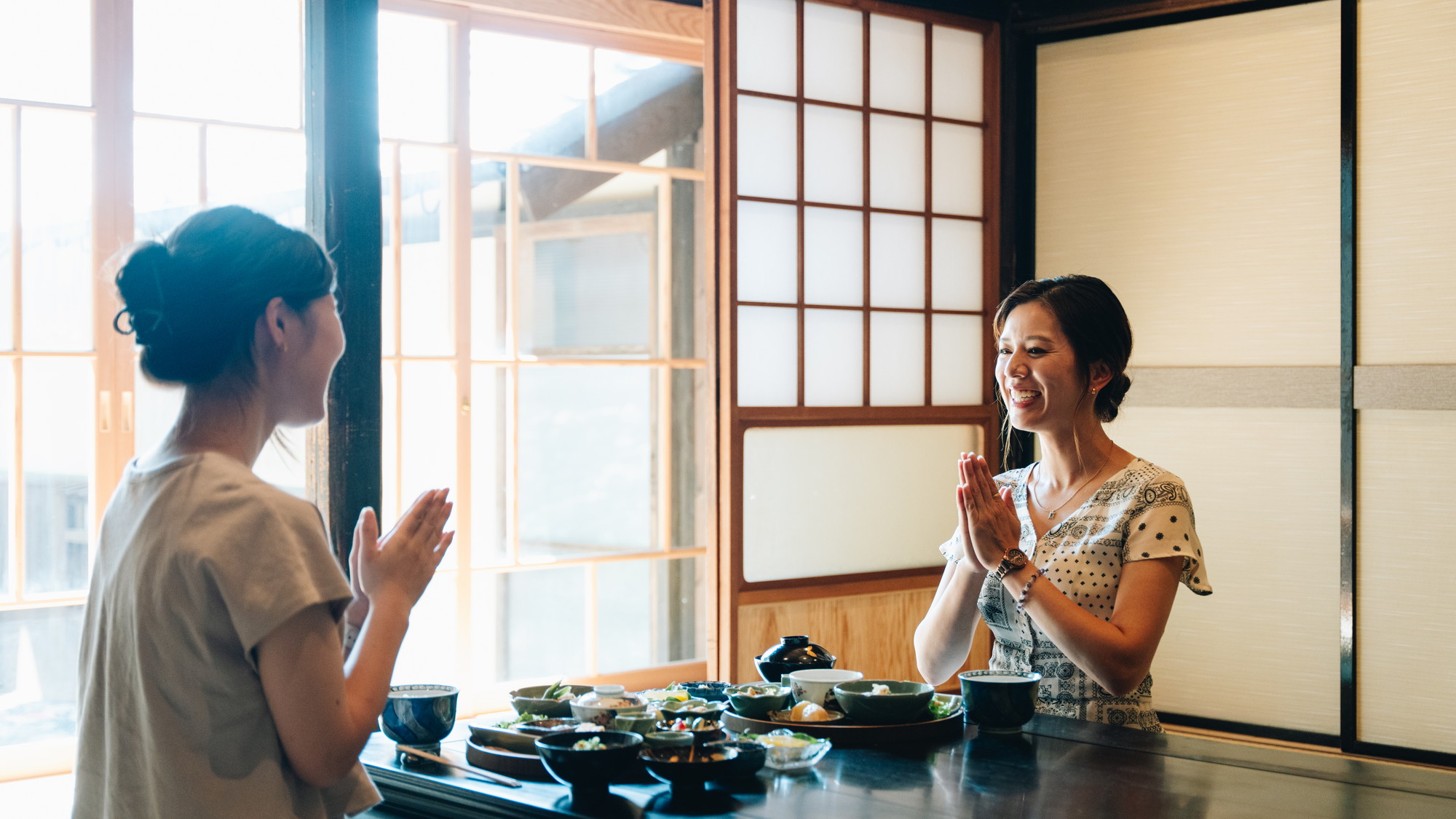 【梅月庵ーBAIGETSUANー】八女の暮らしの知恵が詰まった朝食時間をお楽しみください