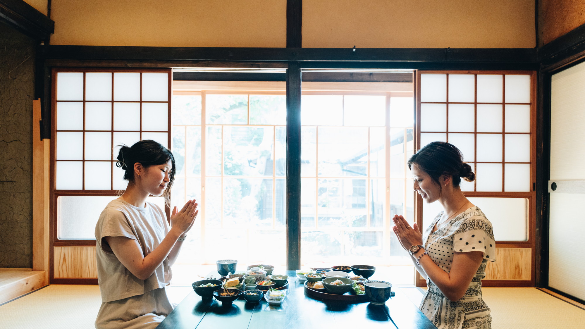 【梅月庵ーBAIGETSUANー】八女の暮らしの知恵が詰まった朝食時間をお楽しみください