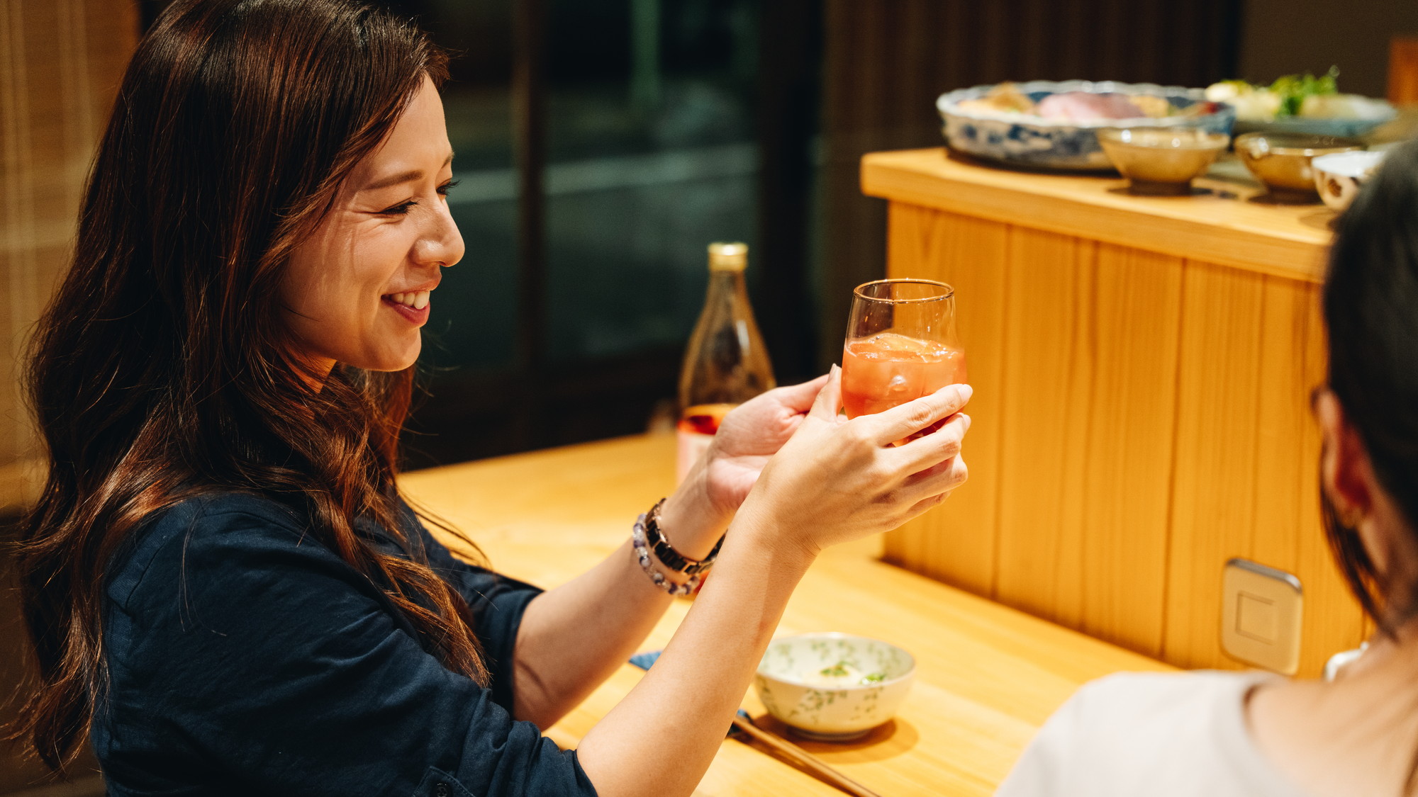 【夕食】お料理に合うお酒をお楽しみください