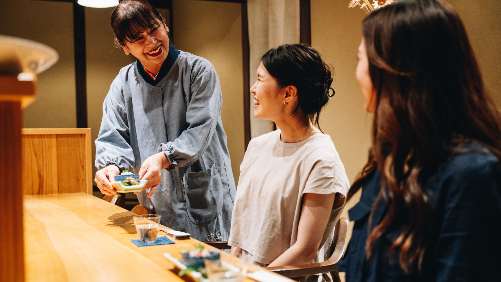 【夕食】素朴な母の味の中にバランスよく仕立てられたお料理