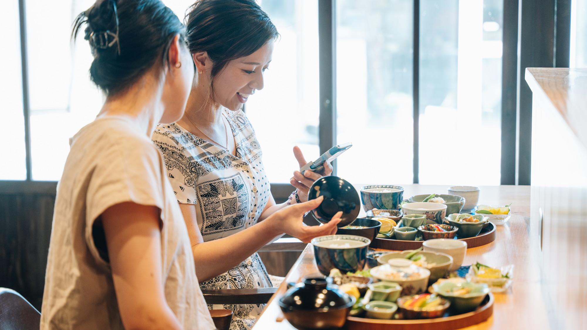 【朝食】八女の暮らしの知恵が詰まった朝食時間をお楽しみください