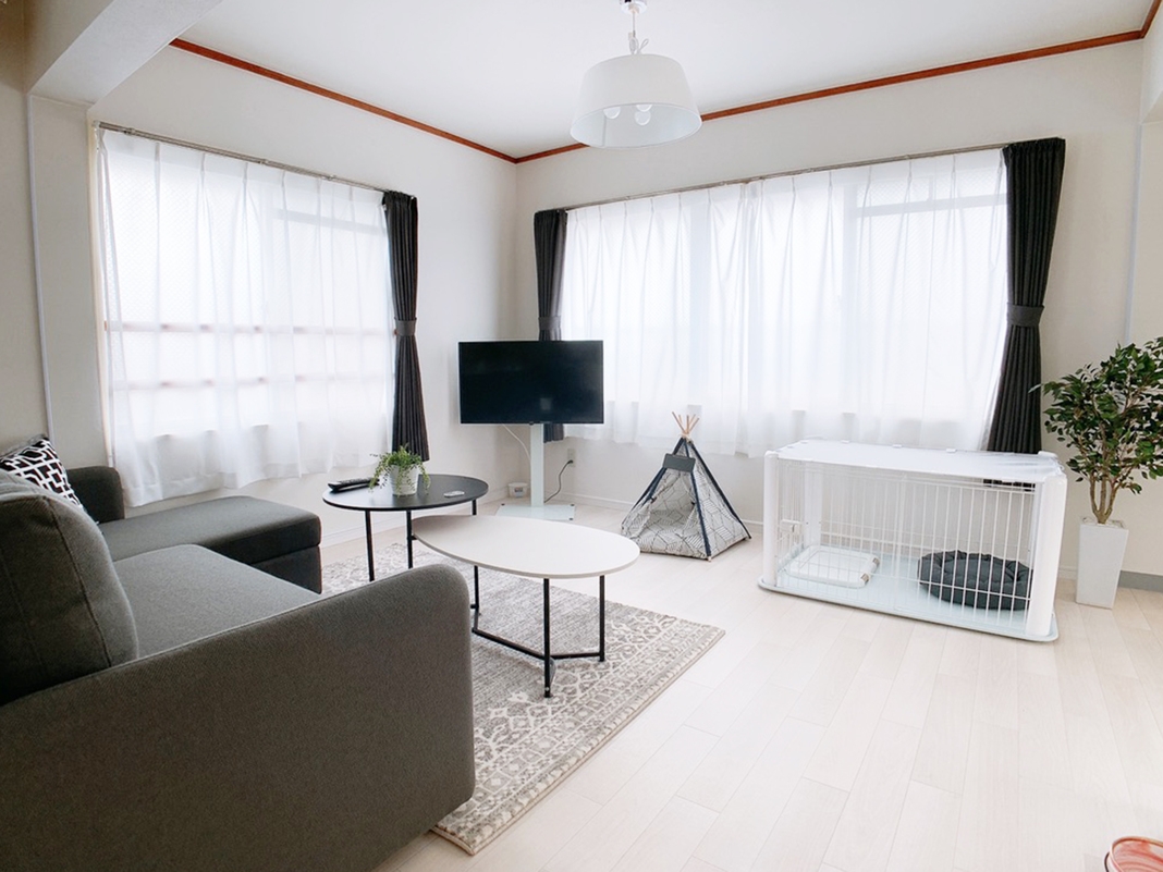 ペットと泊まれる宿☆彡平和公園は電車一本で!最大5名様まで