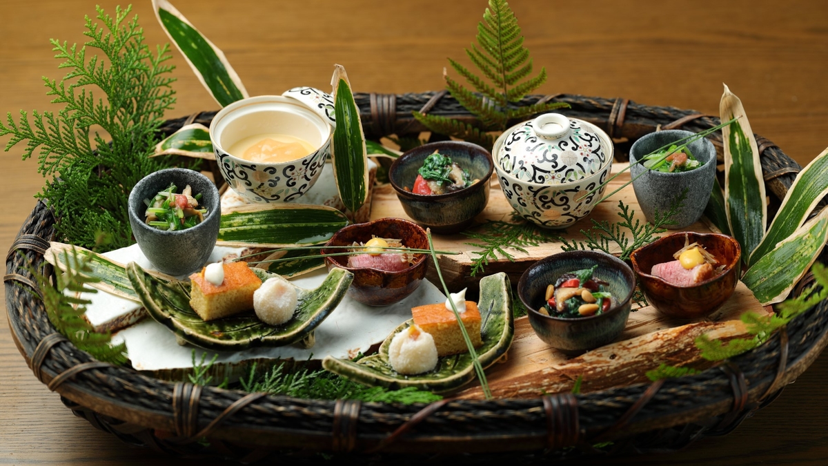 ふふ箱根のお食事の一例