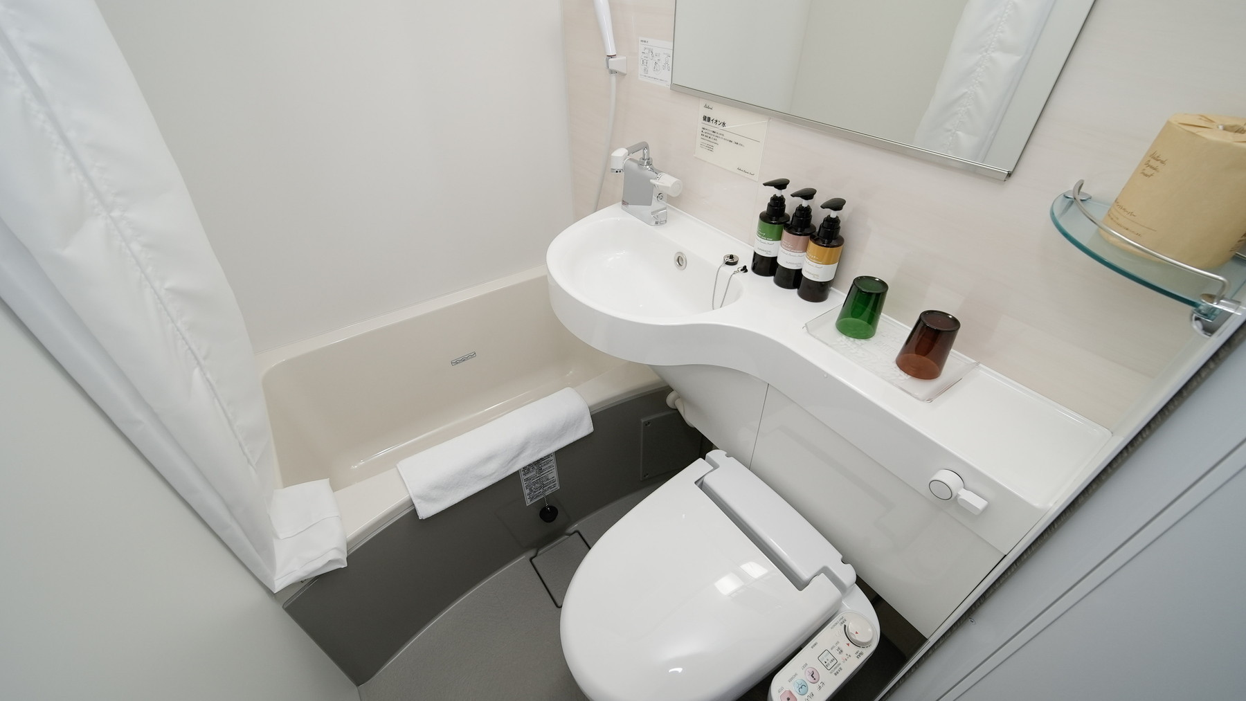 全室にユニットバス完備