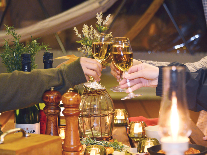 「冬のあったか　グランピングプラン」1泊2食付